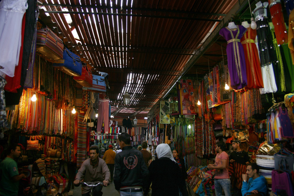 Les souks de Marrakech - أسواق مراكش